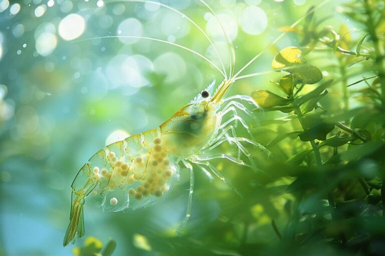 Crevette enceinte : tout savoir sur la gestation et les soins spéciaux pour une reproduction réussie