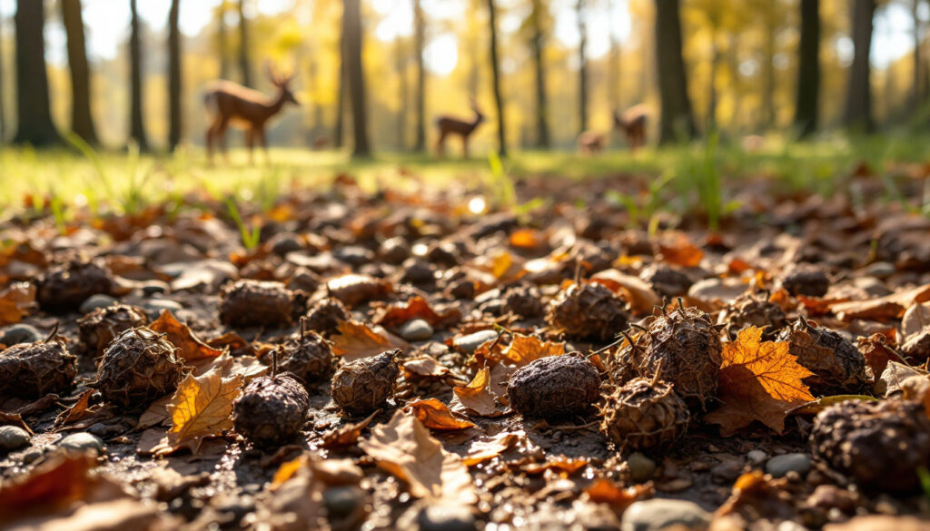 découvrez comment identifier les crottes de chevreuil grâce à nos conseils pratiques et nos astuces visuelles. apprenez à distinguer les excréments de chevreuil des autres animaux afin de mieux comprendre leur comportement et leur habitat. parfait pour les passionnés de nature et de chasse!