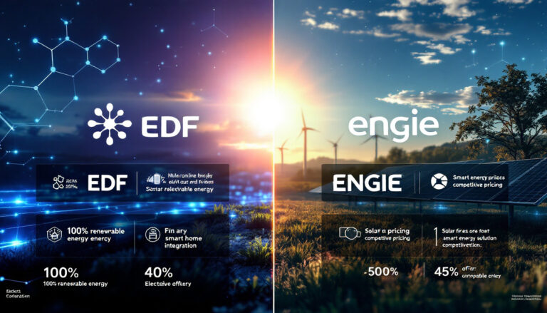 découvrez notre comparatif complet des meilleures offres edf et engie pour trouver l'énergie qui vous convient le mieux. analysez les tarifs, services et avantages pour faire le choix idéal pour votre consommation d'électricité et de gaz.