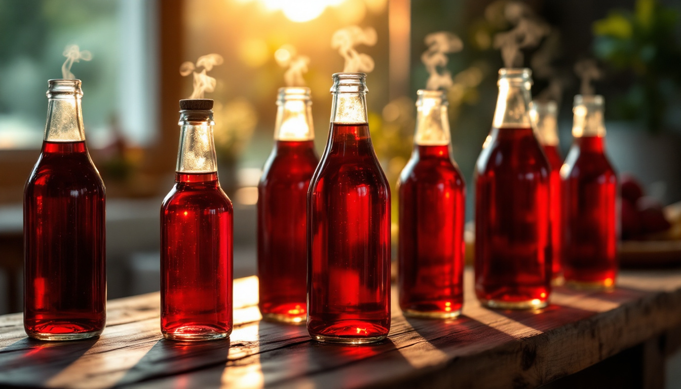 apprenez à concocter un délicieux vin de rhubarbe maison avec notre recette facile et étape par étape. idéal pour impressionner vos amis avec une boisson originale et rafraîchissante, ce vin fait maison saura égayer vos repas et vos soirées.