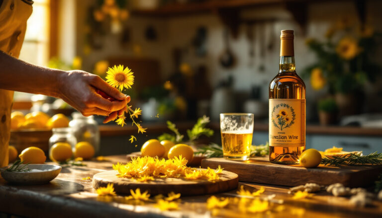 découvrez notre recette facile de vin de pissenlit, une boisson originale et rafraîchissante pour vos apéritifs en 2025. apprenez à préparer cette délicieuse alternative aux boissons classiques et impressionnez vos invités avec une touche naturelle et savoureuse!