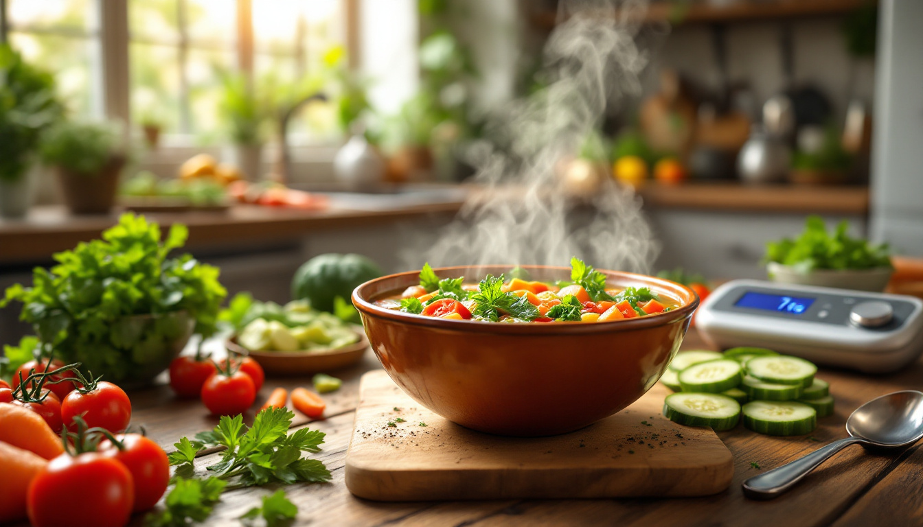 Perdez 7 kg en 10 jours avec la soupe brûle-graisse naturelle