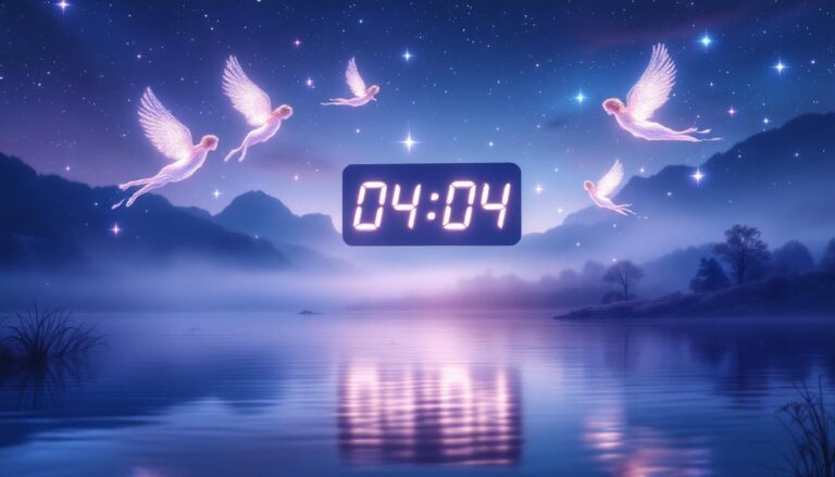 découvrez la signification profonde de l'heure miroir 04h04 et les messages que les anges souhaitent vous transmettre à ce moment précis. plongez dans l'univers mystique des heures miroirs et révélez les symboles cachés qui peuvent guider votre chemin spirituel.