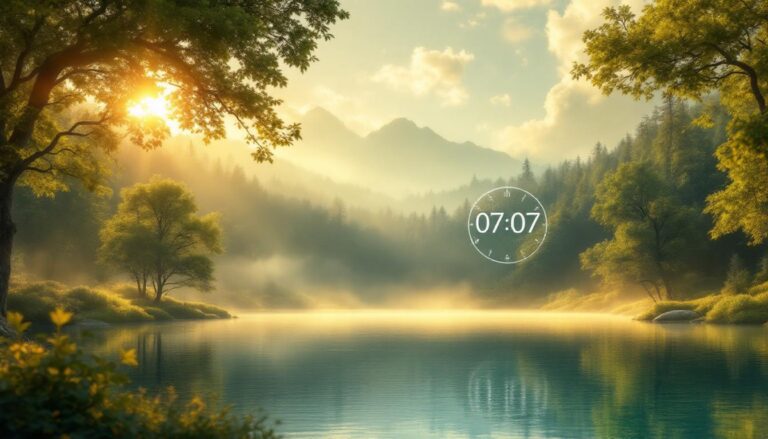 découvrez la signification fascinante de l'heure miroir 07h07. plongez dans l'univers mystique des heures doubles et explorez leur symbolique spirituelle, les messages qu'elles peuvent transmettre et comment elles peuvent influencer votre vie quotidienne.