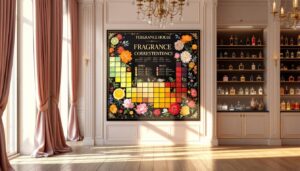 explorez les secrets des fragrances avec notre tableau de correspondance des parfums à la maison des essences. découvrez comment les différents arômes se marient pour créer l'ambiance parfaite dans votre intérieur.
