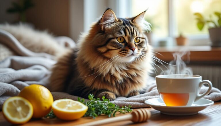 découvrez des remèdes naturels efficaces pour soulager la toux de votre chat. apprenez à identifier les causes de la toux et à utiliser des solutions douces pour améliorer le bien-être de votre compagnon à quatre pattes.