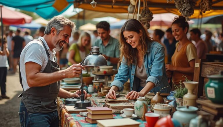 Découvrez Sabradou, le site incontournable pour tous les chineurs et passionnés de brocantes. Explorez une vaste sélection d'objets vintage et dénichez des trésors uniques pour enrichir votre collection. Rejoignez notre communauté d'amateurs et partagez votre passion pour la brocante !