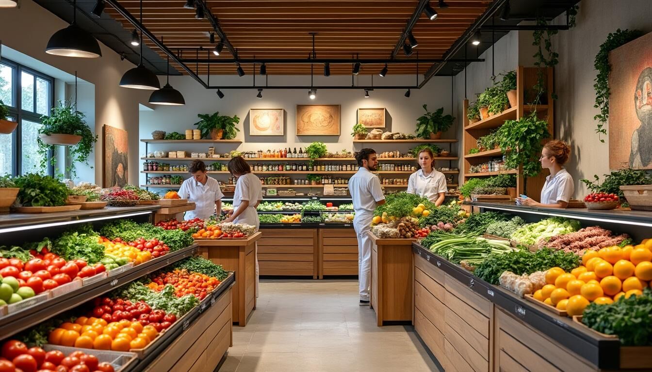 Découvrez Satoriz, une enseigne bio indépendante qui connaît une croissance fulgurante. Engagée pour une alimentation saine et durable, Satoriz propose une large gamme de produits biologiques et respectueux de l'environnement, tout en soutenant des producteurs locaux. Rejoignez le mouvement vers un mode de vie plus sain avec Satoriz.