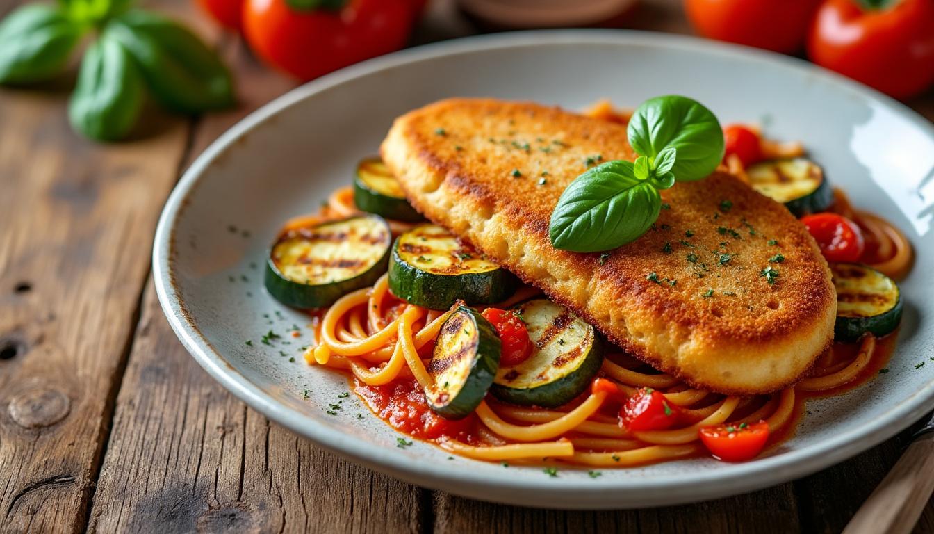 découvrez nos délicieuses idées gourmandes pour accompagner vos escalopes milanaises. que ce soit des sauces savoureuses, des légumes croquants ou des accompagnements raffinés, trouvez l'inspiration pour sublimer ce plat traditionnel. régalez vos convives avec des recettes variées et astucieuses!
