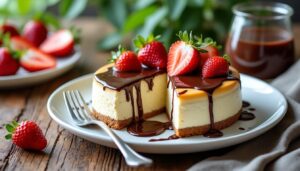 découvrez notre délicieuse recette de cheesecake crémeux et fondant, idéale pour régaler vos convives. facile à réaliser, ce dessert sucré saura séduire les papilles avec sa texture onctueuse et son goût irrésistible. lancez-vous dans la préparation de ce classique incontournable et impressionnez vos amis !
