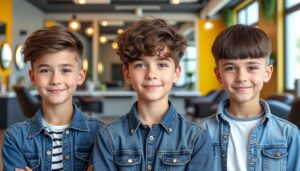 découvrez les coupes de cheveux tendance pour les garçons de 12 ans ! inspirez-vous des styles modernes et adaptés à leur âge, allant des coiffures classiques aux looks audacieux. transformez leur apparence avec des idées fraîchement sélectionnées pour chaque personnalité.