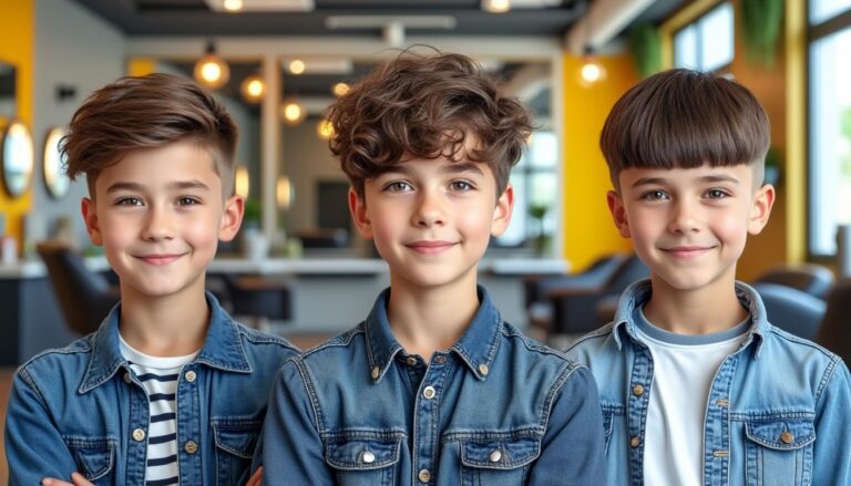 découvrez les coupes de cheveux tendance pour les garçons de 12 ans ! inspirez-vous des styles modernes et adaptés à leur âge, allant des coiffures classiques aux looks audacieux. transformez leur apparence avec des idées fraîchement sélectionnées pour chaque personnalité.