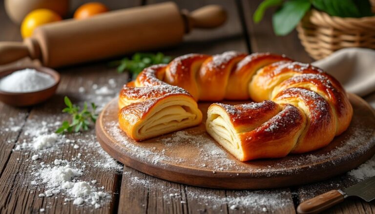 découvrez la recette traditionnelle du kouign amann, ce délice breton alliant pâte feuilletée, beurre et sucre caramélisé. apprenez à réaliser ce dessert irrésistible qui séduira vos papilles et celles de vos invités.