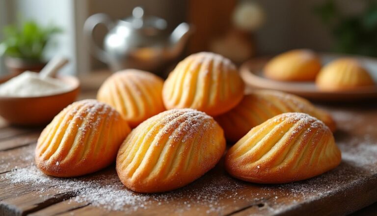 découvrez notre recette de madeleines maison, parfaitement bossues et délicieusement beurrées. idéales pour un goûter gourmand, ces petites douceurs allient moelleux et saveurs authentiques. préparez-vous à ravir vos papilles avec ces biscuits traditionnels faits avec amour.