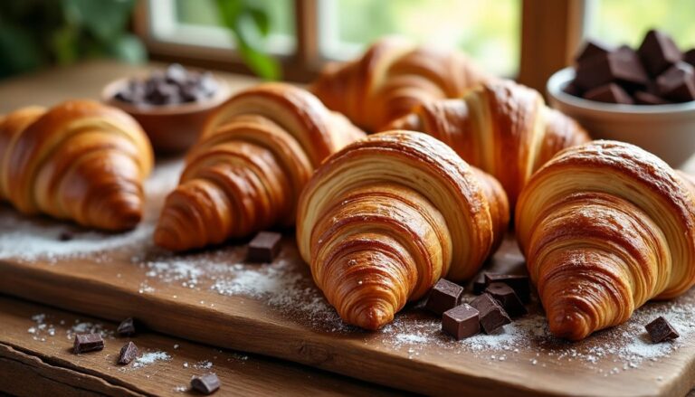 découvrez notre recette de pain au chocolat maison, alliant un feuilletage léger et croustillant à une délicieuse garniture chocolatée. un véritable régal pour les amateurs de gourmandise!