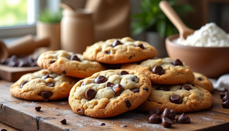 découvrez notre délicieuse recette de cookies moelleux, simple à réaliser et irrésistible ! avec des ingrédients faciles à trouver, préparez des biscuits savoureux qui raviront vos proches. parfaits pour toutes les occasions, ces cookies allient tendreté et saveurs exquises.