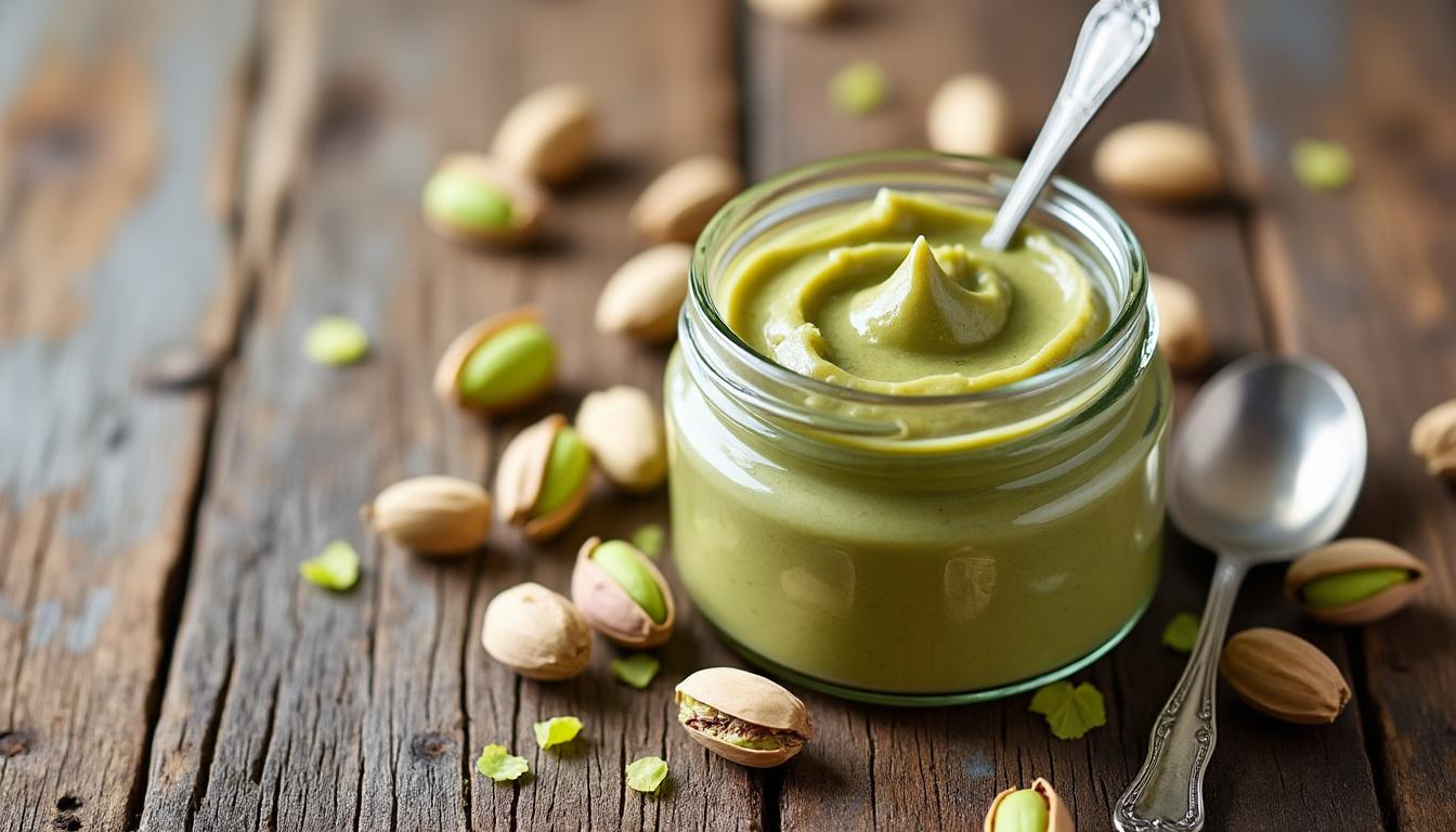 découvrez notre recette facile de crème de pistache onctueuse, idéale pour accompagner vos desserts, tartines ou pâtisseries maison. un plaisir gourmand à tester !