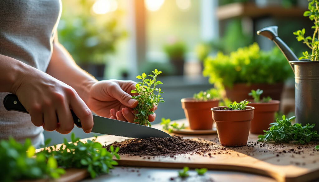 découvrez comment bouturer facilement le thym chez vous grâce à des méthodes simples et efficaces. suivez nos conseils pour réussir la multiplication de vos plants et profiter d’un jardin aromatique toute l’année !