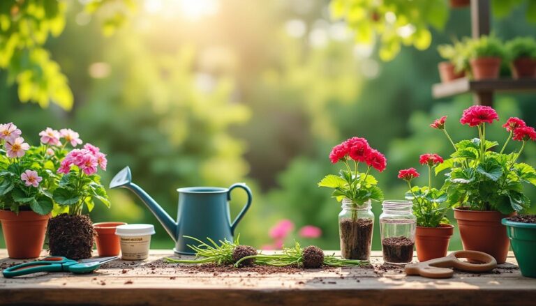 découvrez tous les conseils pratiques pour réussir le bouturage de votre géranium étape par étape. suivez nos astuces pour obtenir facilement de nouvelles plantes saines et fleuries !