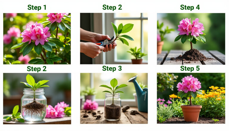 découvrez comment bouturer un rhododendron facilement grâce à des étapes simples et accessibles. suivez nos conseils pratiques pour multiplier vos rhododendrons avec succès et profiter d’un jardin fleuri toute l’année !