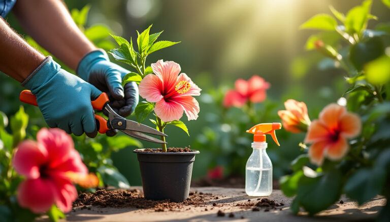 découvrez comment réussir la bouture d’hibiscus pas à pas grâce à notre guide complet. apprenez les techniques pour multiplier vos plantes facilement et profiter de magnifiques hibiscus dans votre jardin ou intérieur.