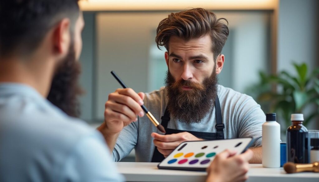 découvrez comment choisir la teinture idéale pour votre barbe et l'appliquer correctement pour éviter d'abîmer vos poils. conseils pratiques et astuces pour une barbe colorée et saine.