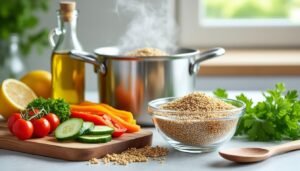 découvrez comment préparer du quinoa facilement et rapidement pour des repas quotidiens sains et délicieux. astuces simples pour intégrer le quinoa à votre alimentation.