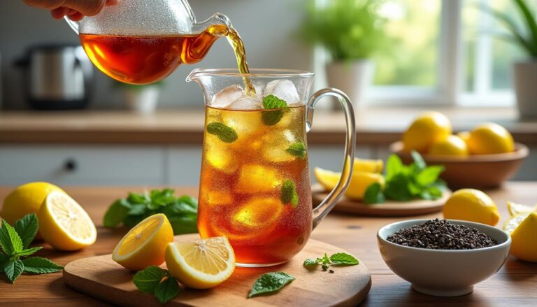 découvrez comment préparer un thé glacé rafraîchissant facilement à la maison avec des astuces simples pour un goût parfait et naturel.