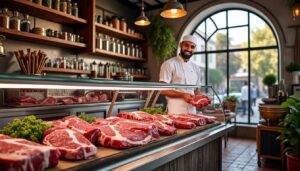 découvrez nassim, la boucherie halal qui allie qualité exceptionnelle et respect des traditions pour vous offrir des produits frais et authentiques.