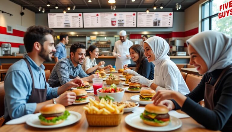 découvrez si five guys propose des options halal dans ses restaurants et informez-vous sur leurs choix alimentaires adaptés.