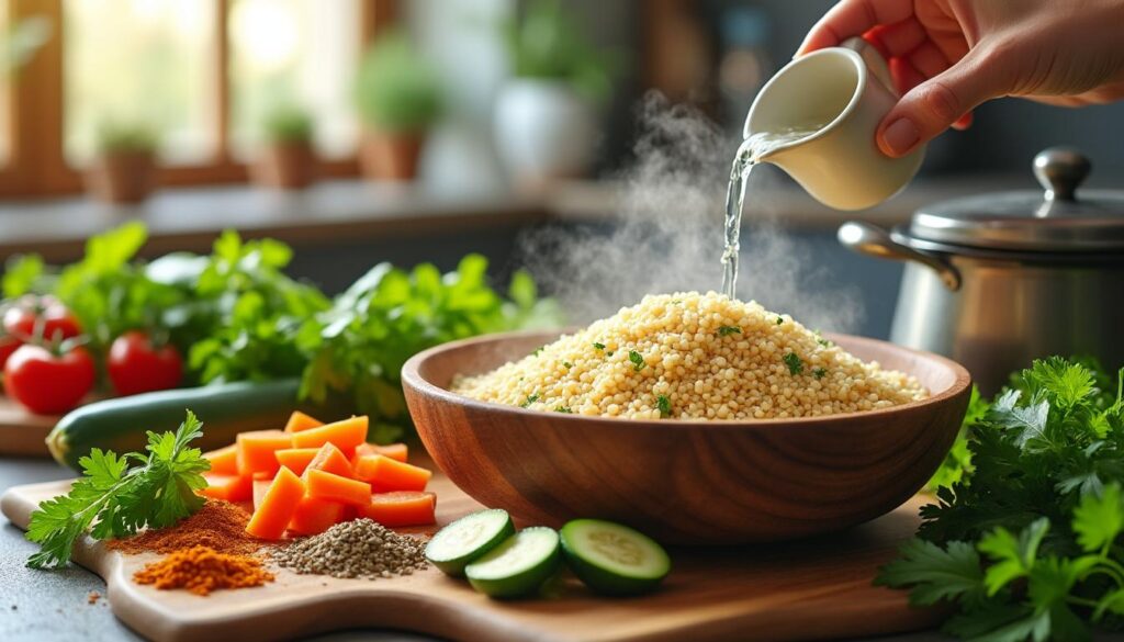 apprenez à préparer la semoule de couscous parfaitement pour réaliser un plat savoureux, léger et traditionnel en suivant nos astuces simples et efficaces.